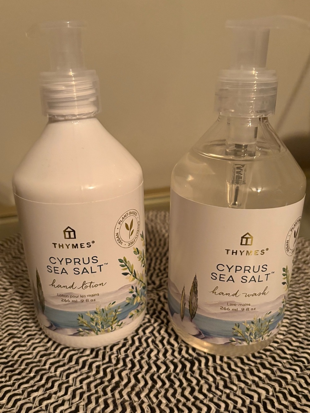Thymes Cyprus Sea Salt Hand Care Set of 2